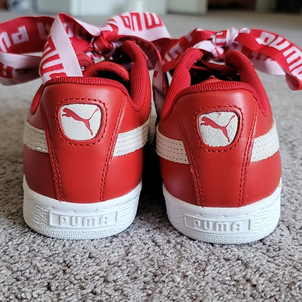 PUMA Basket wide lace sneakers - Picture 3 of 11